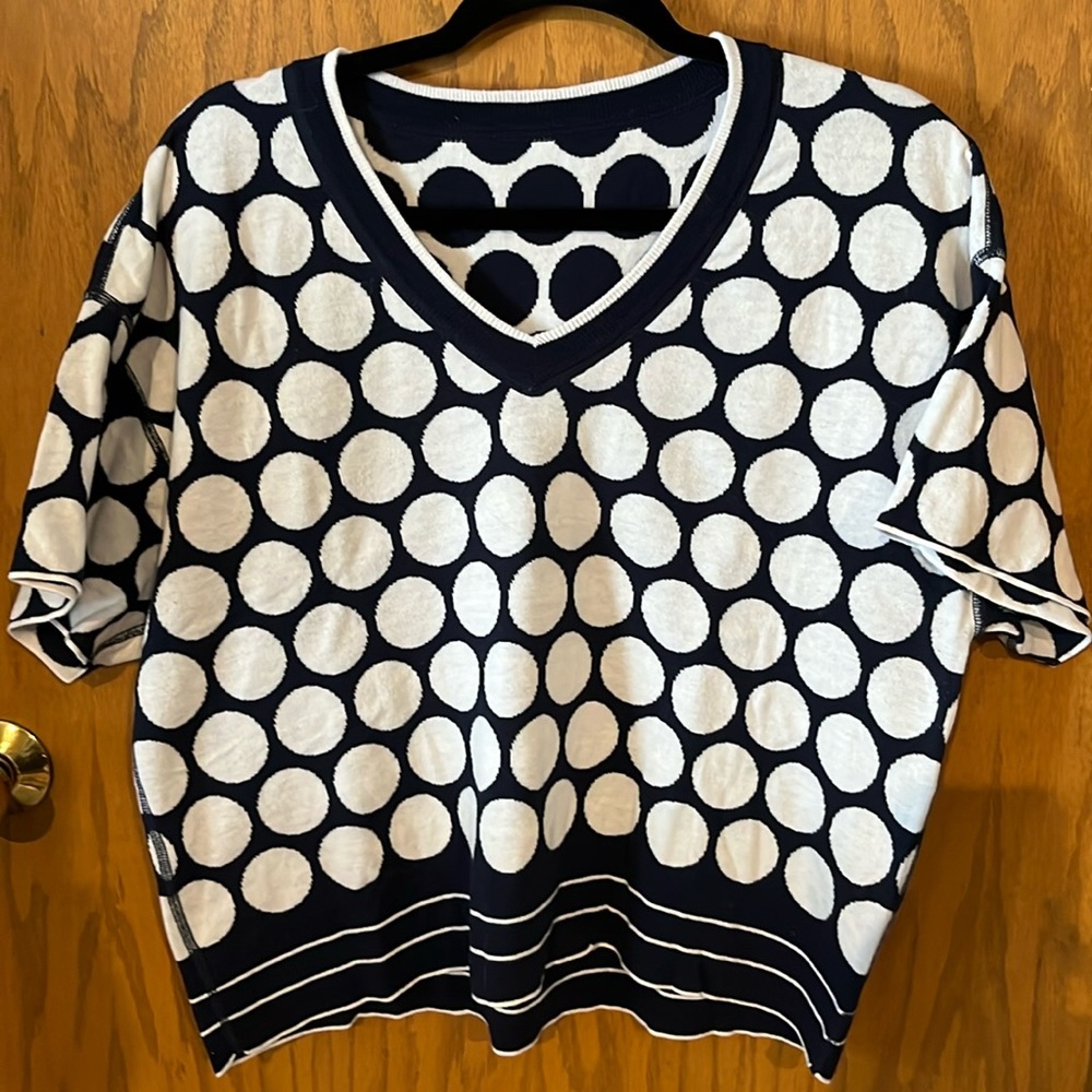 CAbi Knit Volley pullover #5641